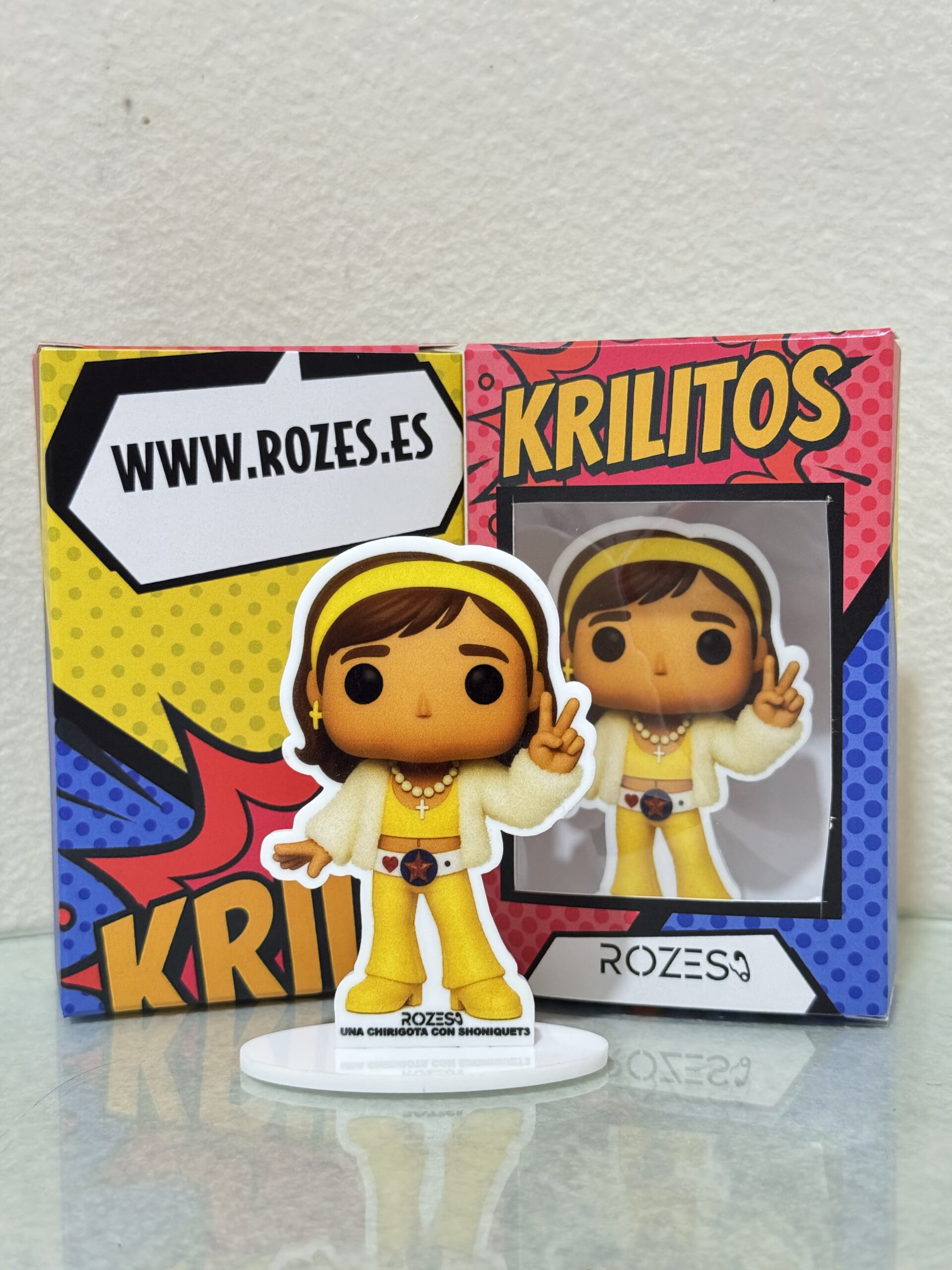 KRILITO - Una chirigota con Shoniquet3 Amarillo